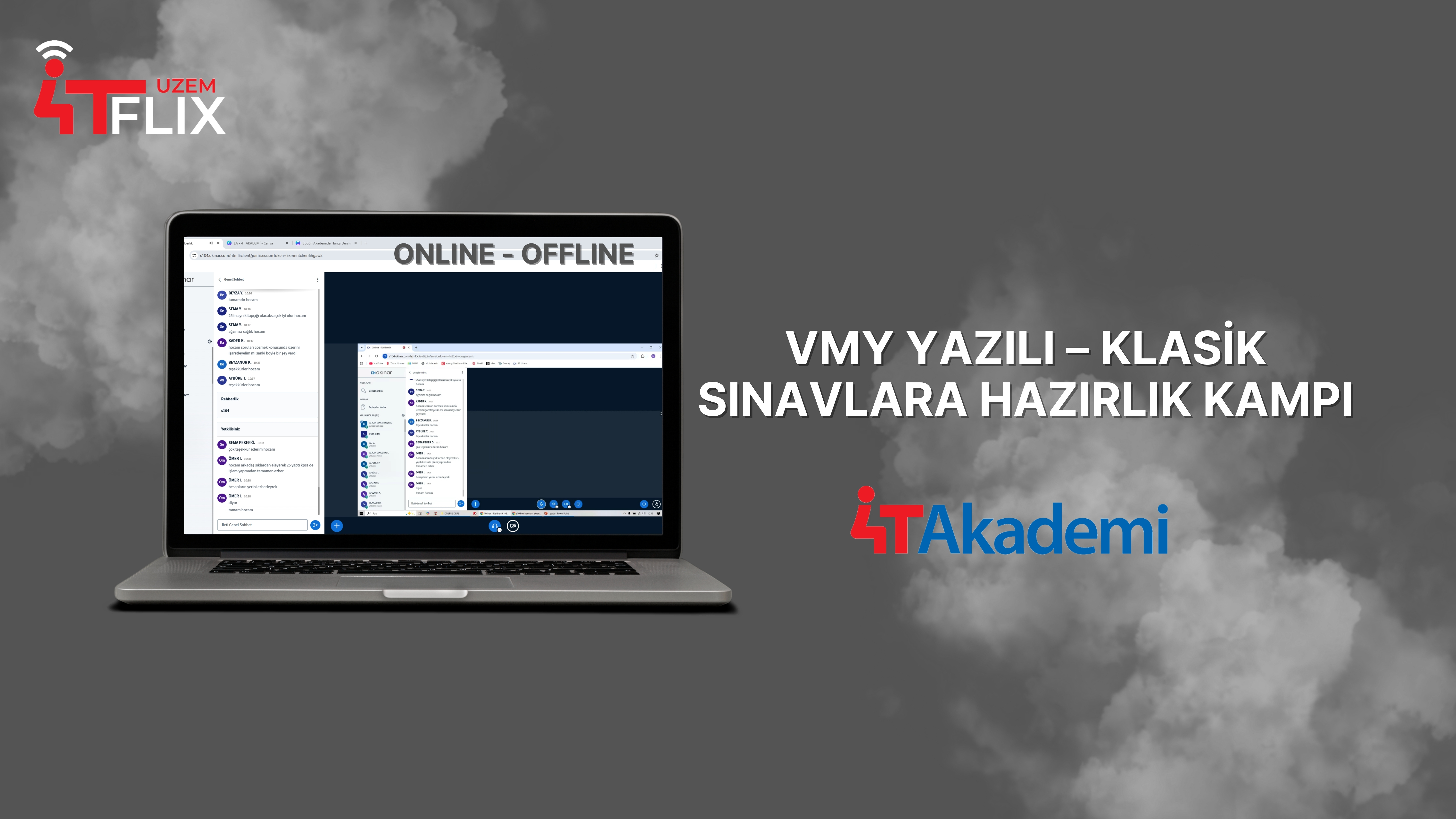 <p>VMY Yazılı – Klasik Sınavlara Hazırlık Kampı Offline</p>