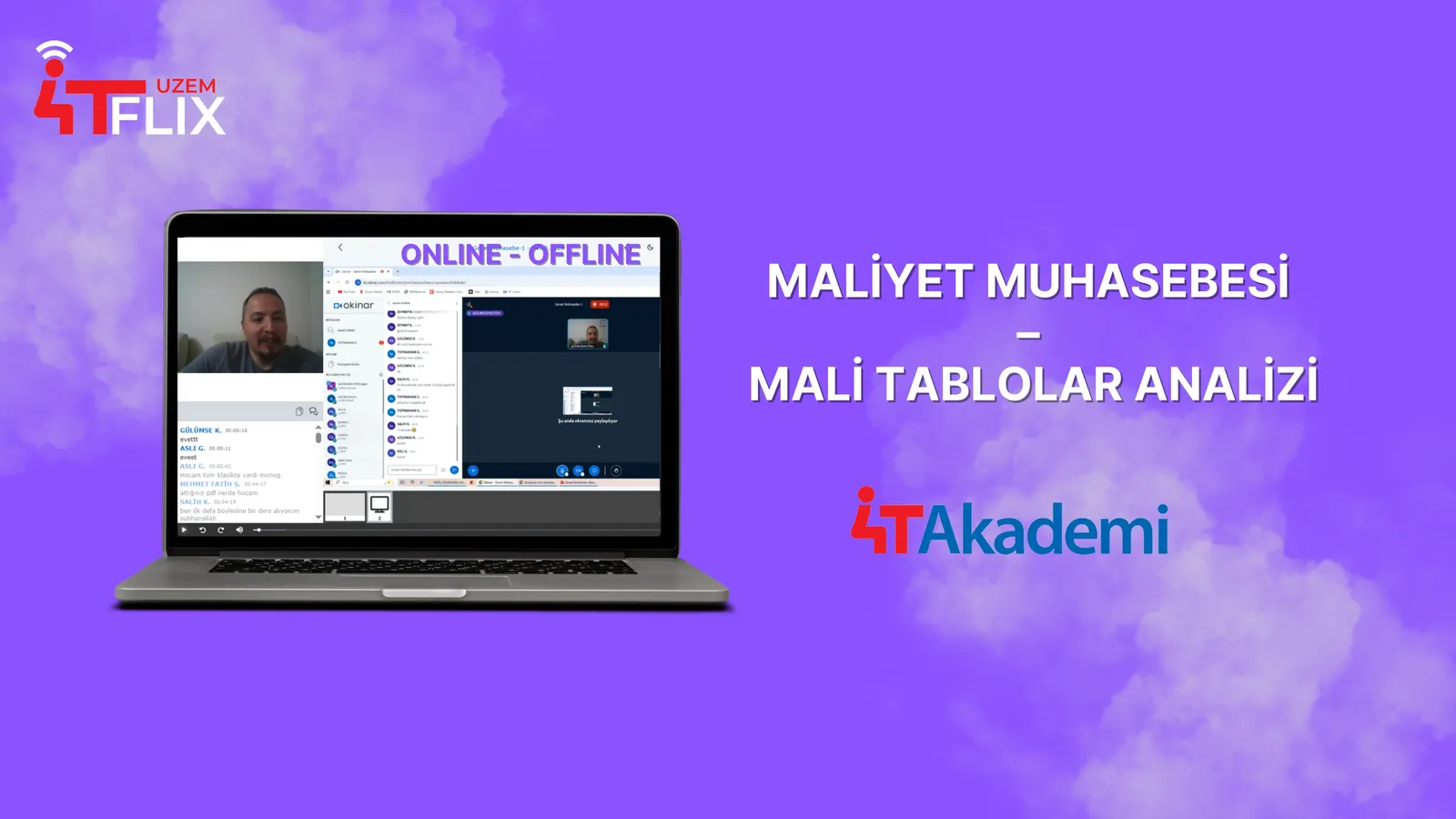 <p>Maliyet Muhasebesi – Mali Tablolar Analizi Online - Offline</p>